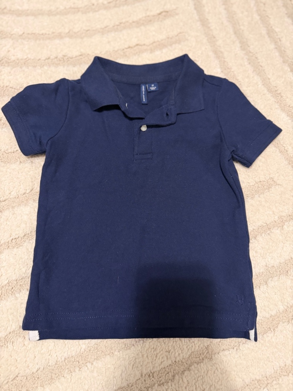 Janie and Jack Navy Polo Shirt for Kids